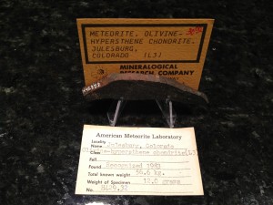 Julesburg, Colorado - 12grams with Huss AML number H429.32