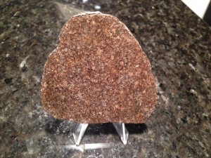 Nice close up view of a spectacular meteorite.